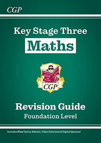 New KS3 Maths Revision Guide – Foundation (includes Online Edition, Videos & Quizzes) (CGP KS3 Revision Guides) von Coordination Group Publications Ltd (CGP)